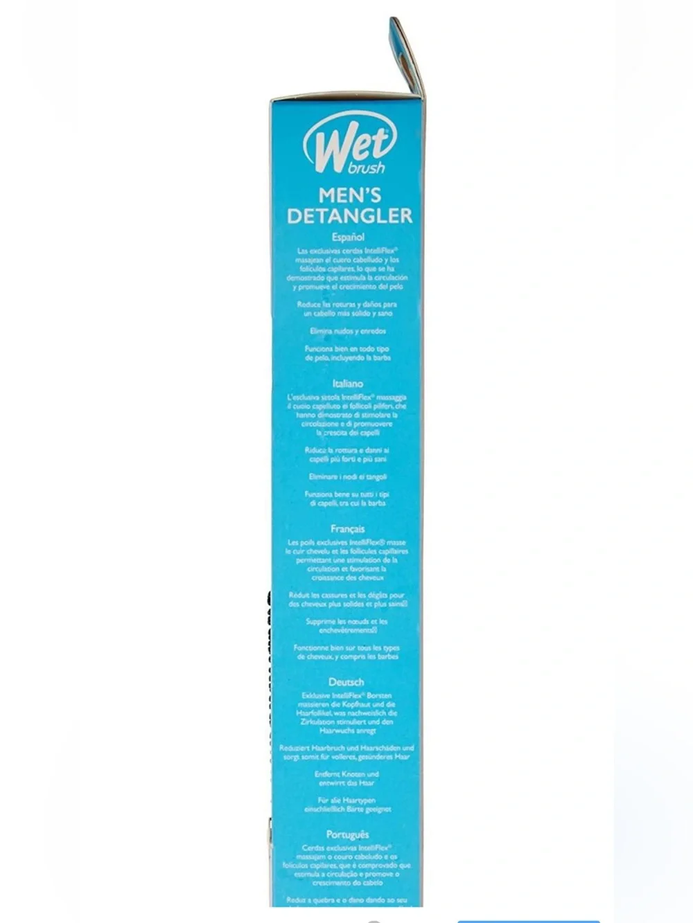 Wet Brush Men's Detangler Hair Brush - Black